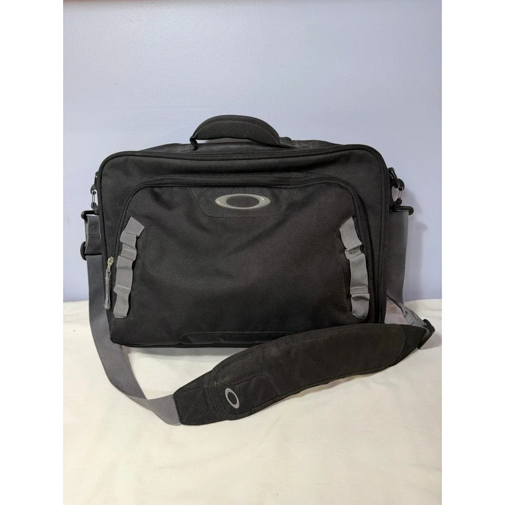 Oakley Tactical Field Gear AP SI Messenger Laptop Briefcase Y2K Black